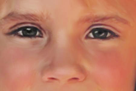 Portrait Closeup View
